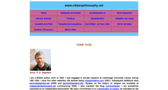 Desktop Screenshot of citizenphilosophy.net